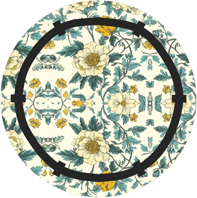 Yellow Teal Beige