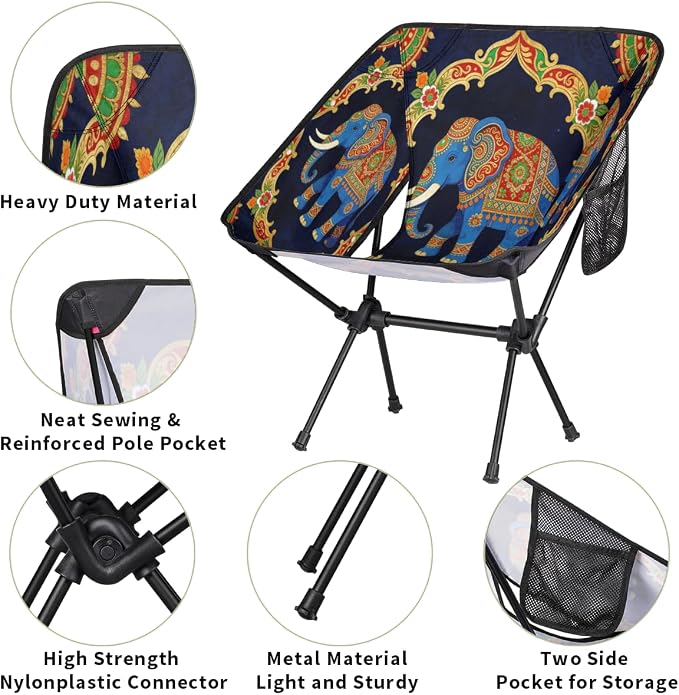 Ethnic Style Elephant Pattern