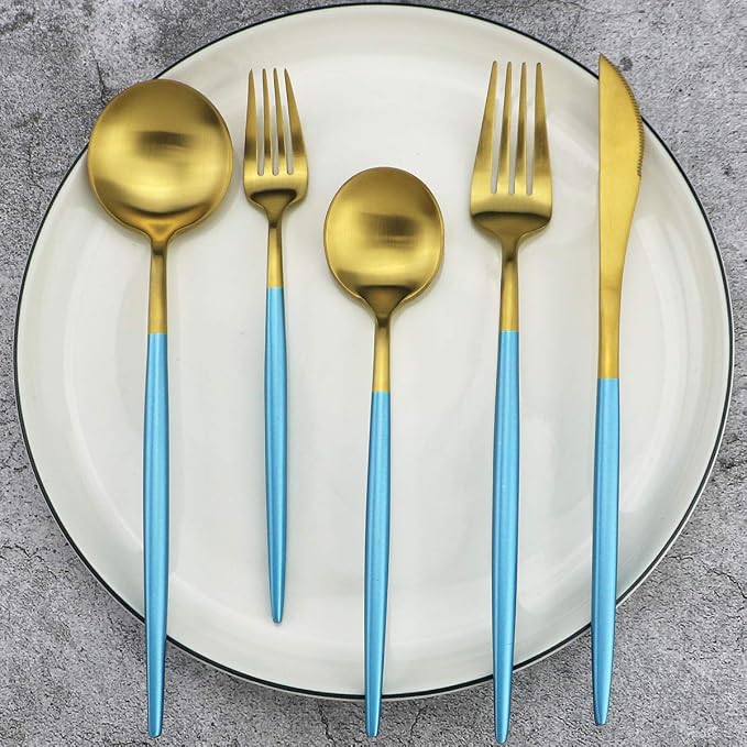 Blue Handle Gold