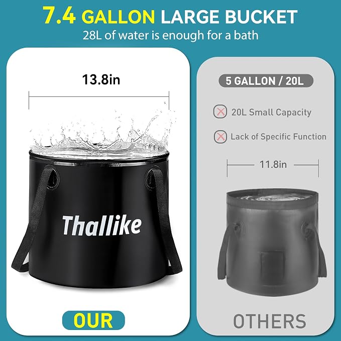 Hot Shower Kit with Tent