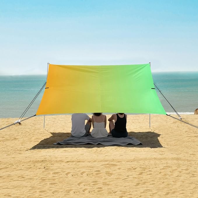 Gold to Green Gradient Solid