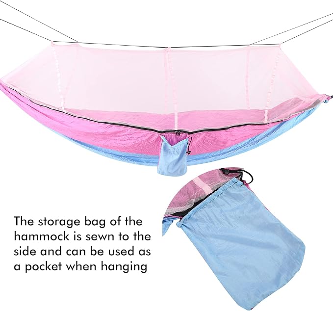 Light Blue and Pink Mesh
