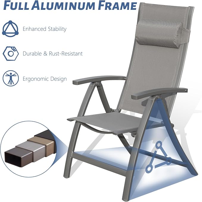 Upgraded Black Frame With Headrest