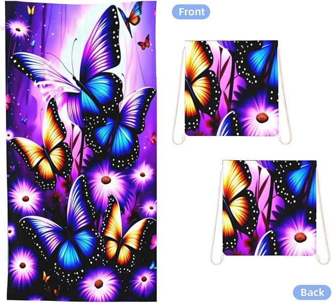 Vibrant Butterfly and Flower