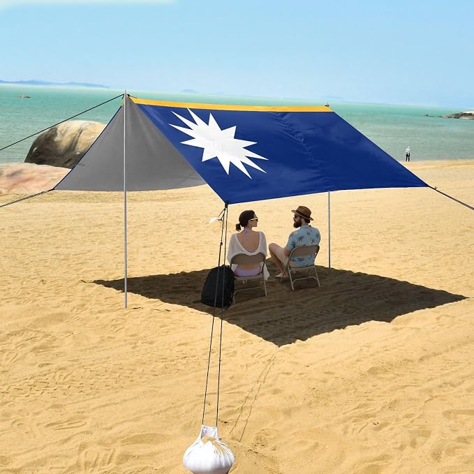 National Flag of Nauru