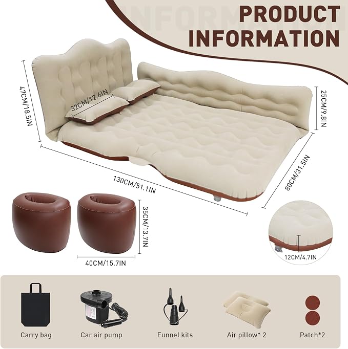 Brown With Air Pump
