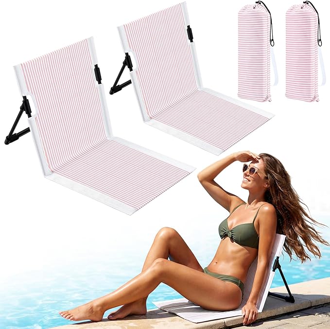 Pink & White Striped
