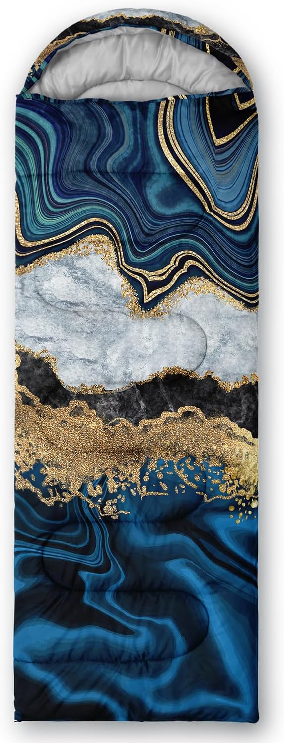Blue Gold Marble