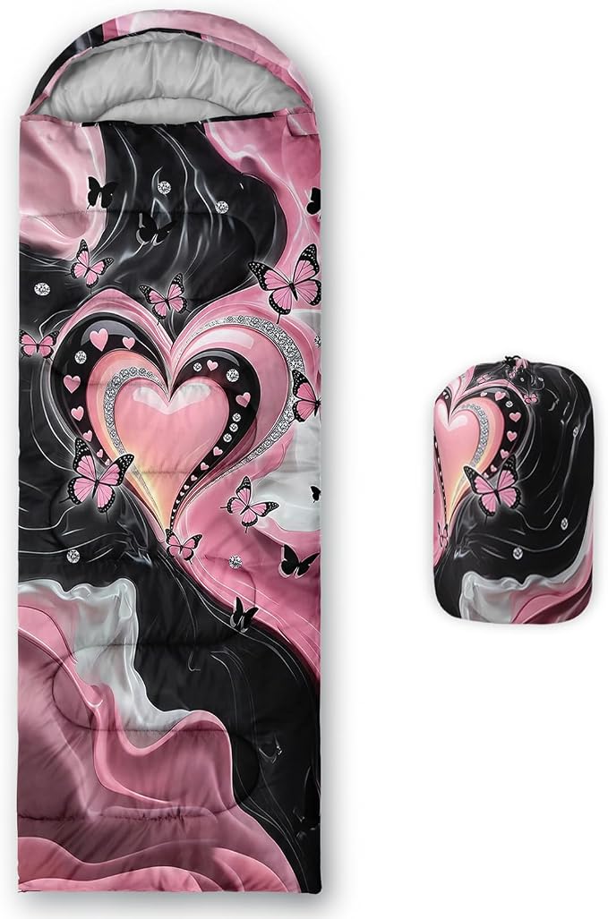 Pink Heart Print 10