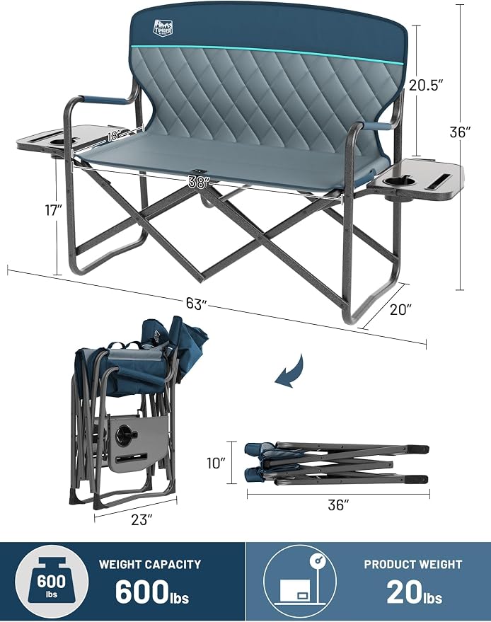 Loveseat Blue