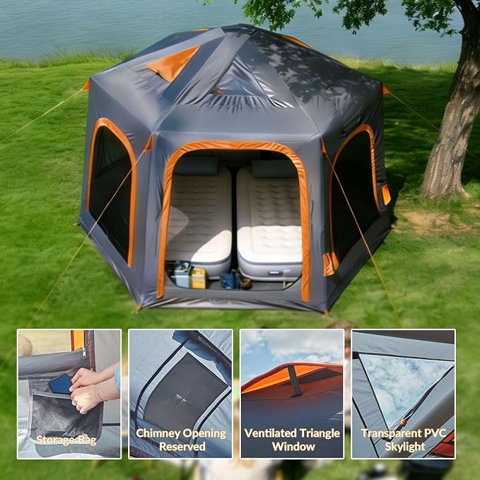2-8 Person Tall/Grey