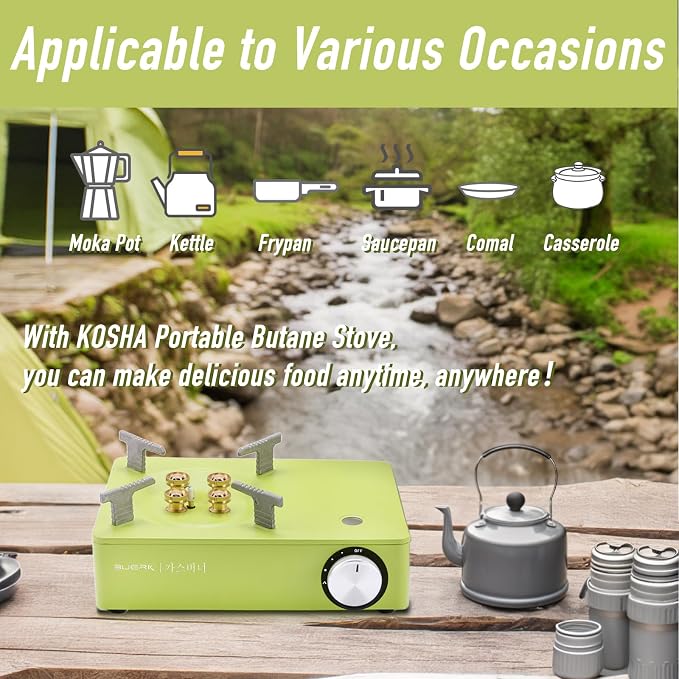Fluorescent Green(4 Burner))