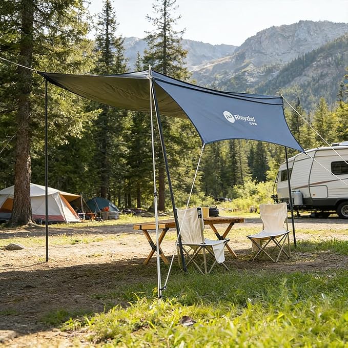 roof tent with awning