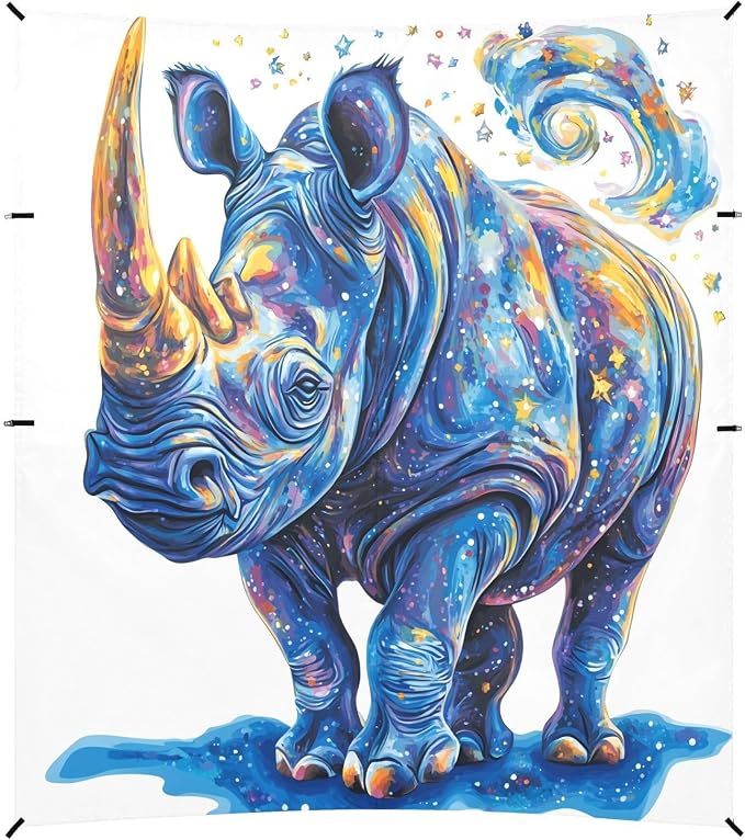 Cosmic Rhinoceros Galaxy
