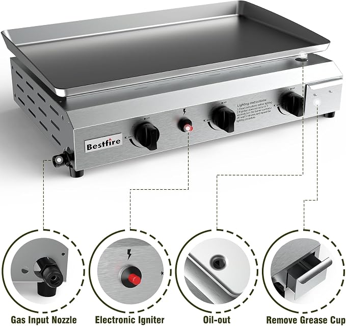 3-Burner Propane