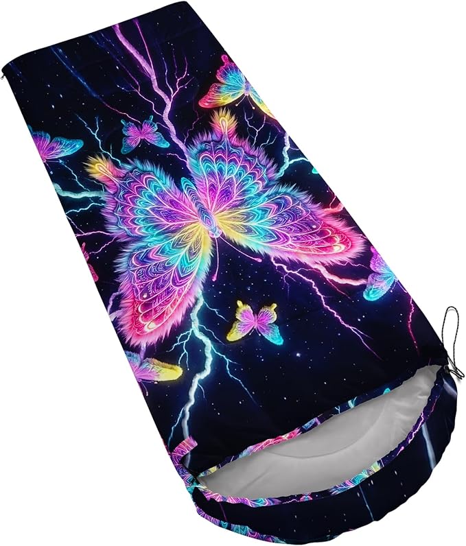 neon butterfly