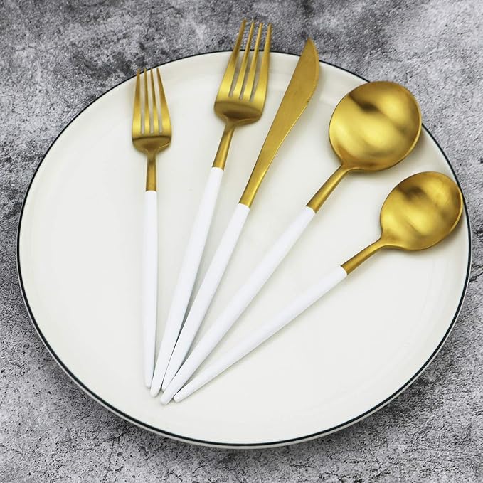 White Handle Gold