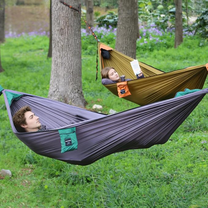 Olive Green & Orange