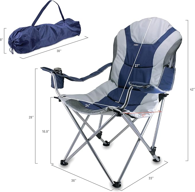 Navy Blue With Gray Accents