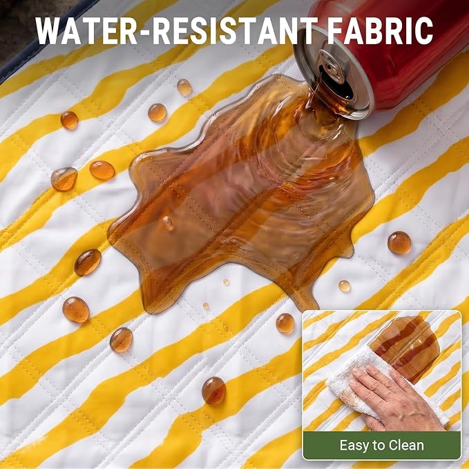Yellow (Wavy Stripes)