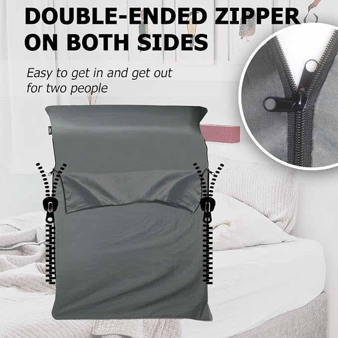 Gray - Double (Fits 2 People)