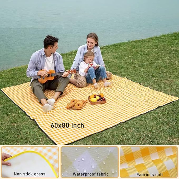 Yellow 80x60 Inch