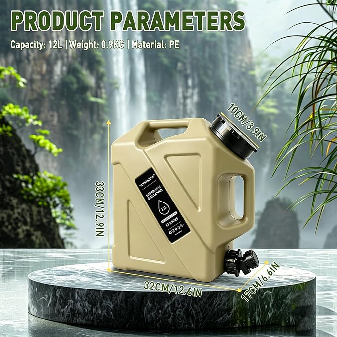 3.2 Gallon - Khaki