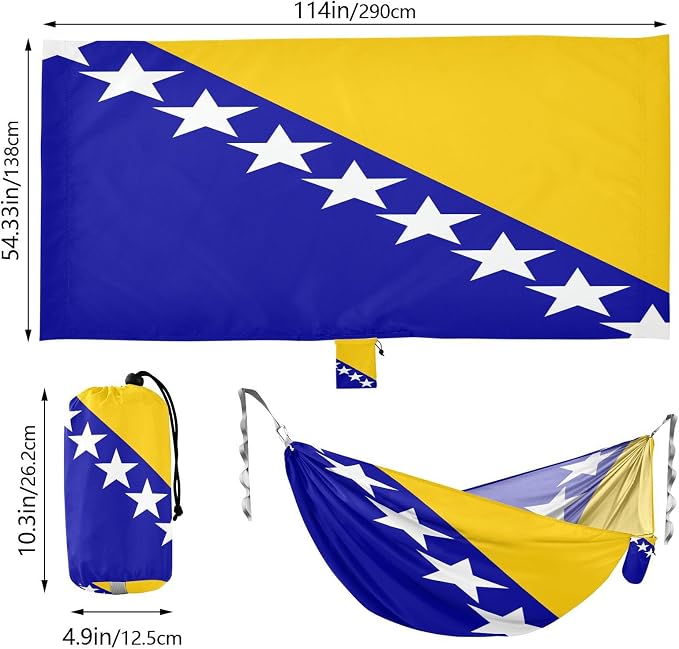 National Flag of Bosnia and Herzegovina