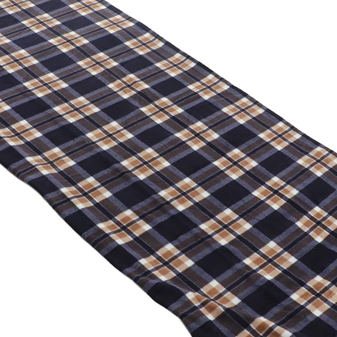Navy Blue Grid