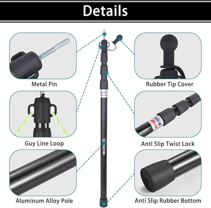 Black - 4 Poles