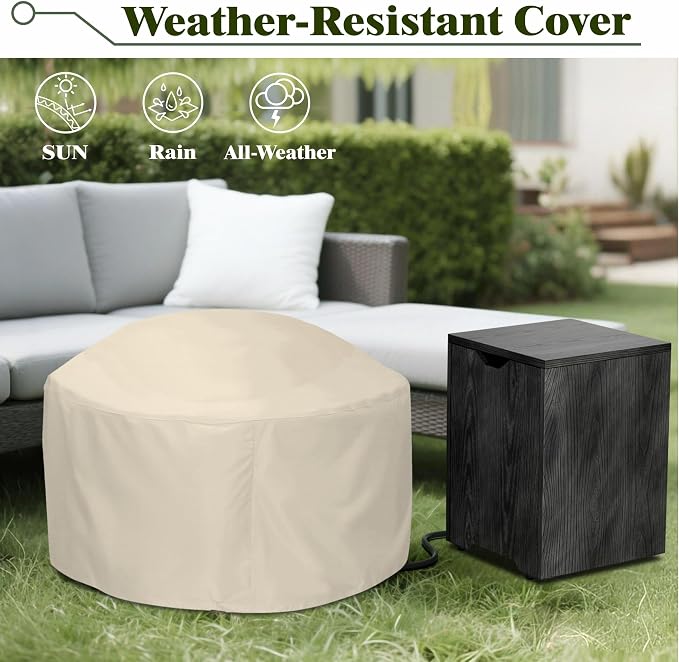 Brown with Wood Grain - 30'' Round Standard