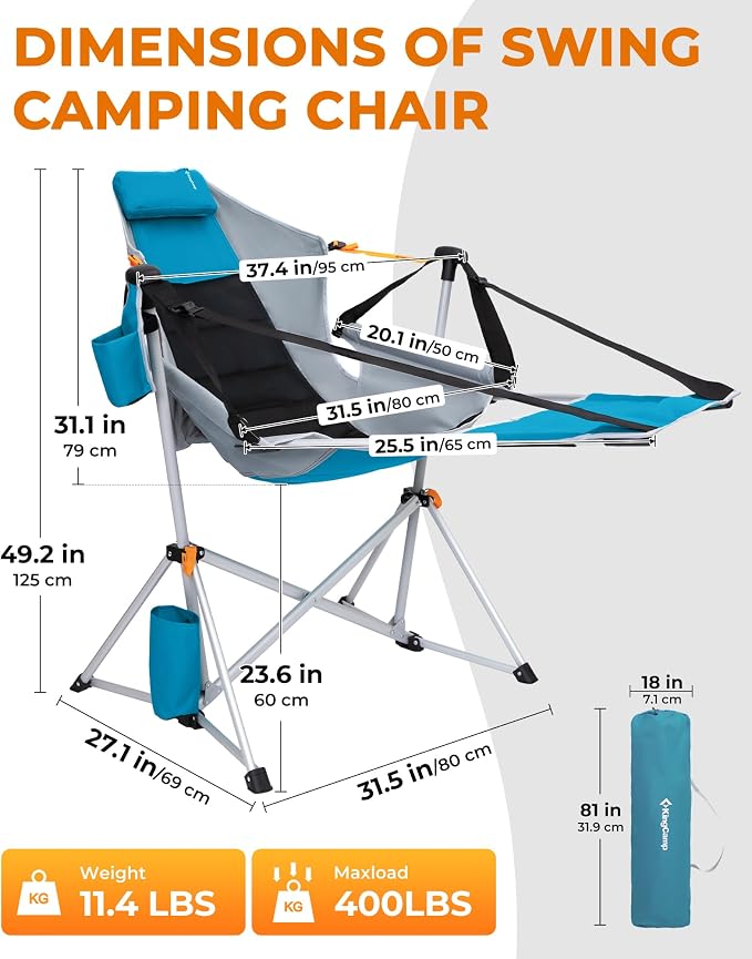 Footrest Deluxe Cyan/Grey
