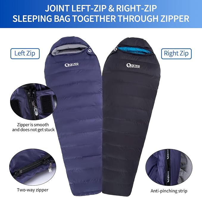 Blue-Left Zip