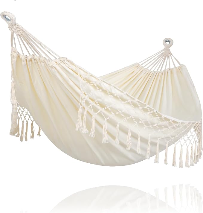 Beige With Tassels