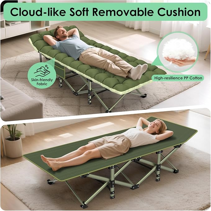 Green Cot & Green Pad