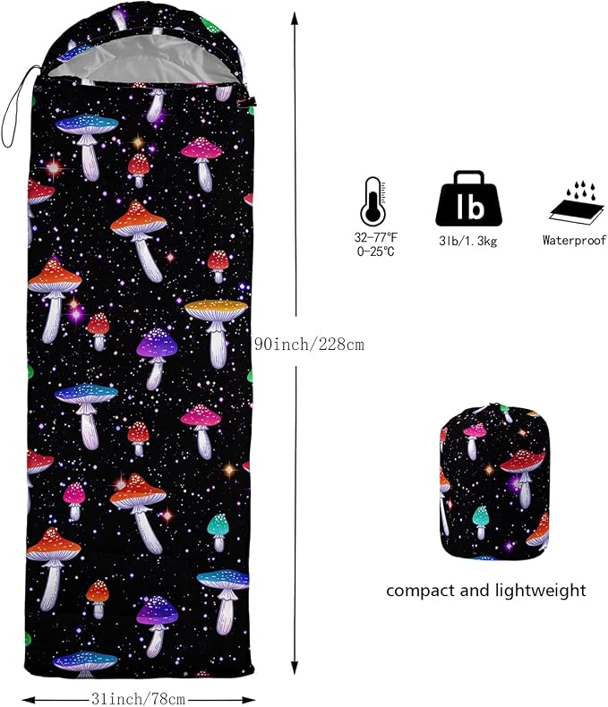 Colorful mushroom