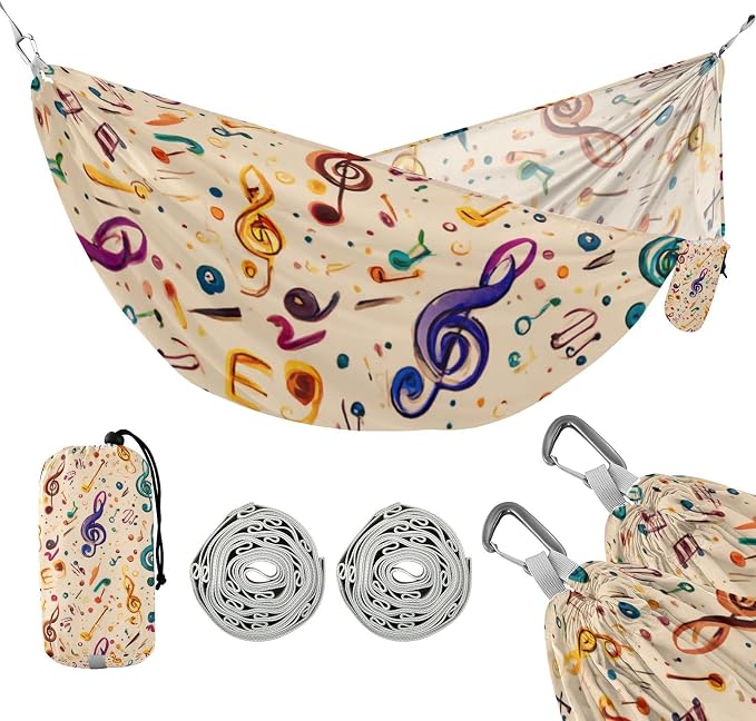 Musical Notes Beige