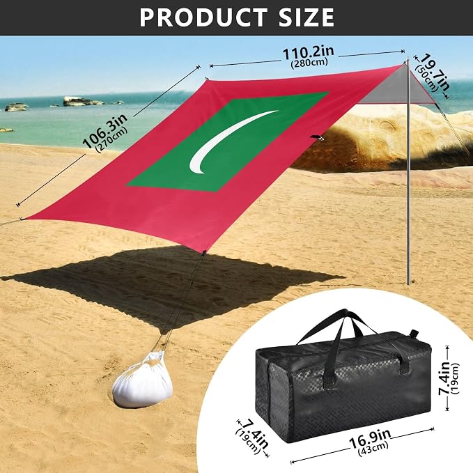 National Flag of Maldives