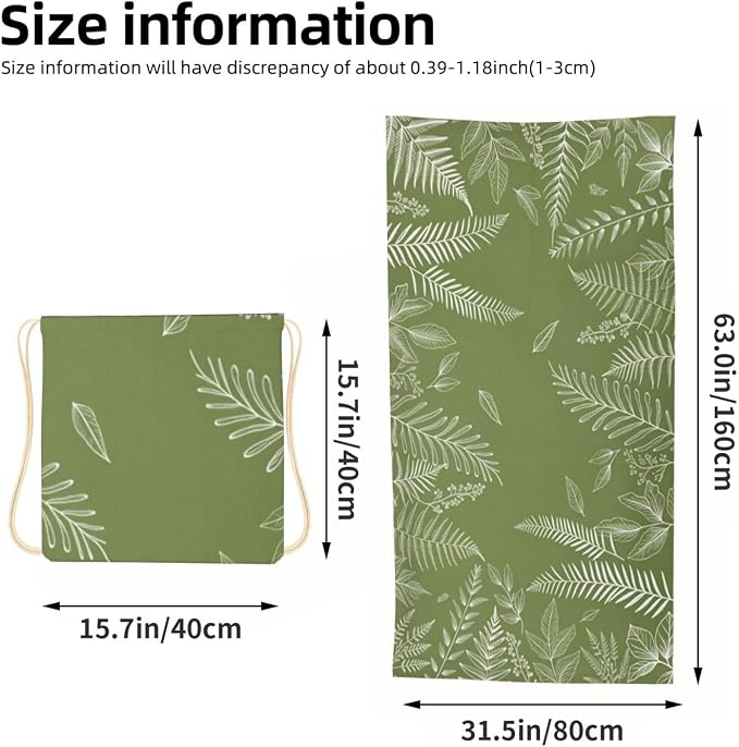 Green Fern Leaf