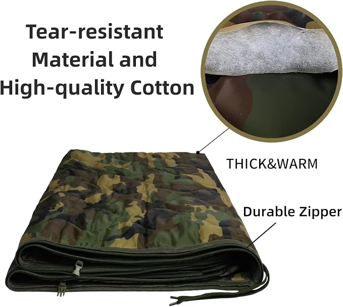 Woodland Camo With Zipper