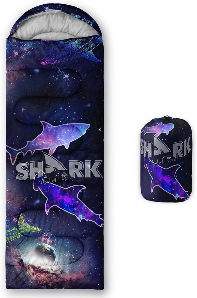Starry Sky Shark Purple