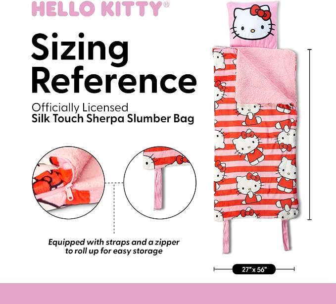 Hello Kitty Bow Friendly w/ Pillow