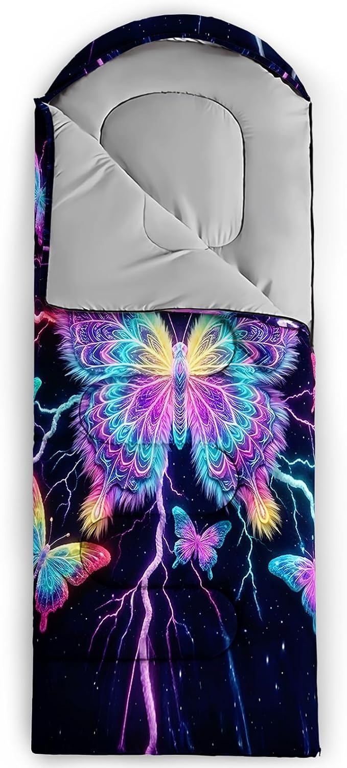 neon butterfly