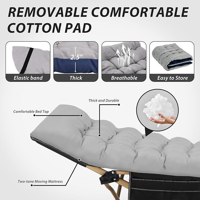 Black Cot/Grey Pad
