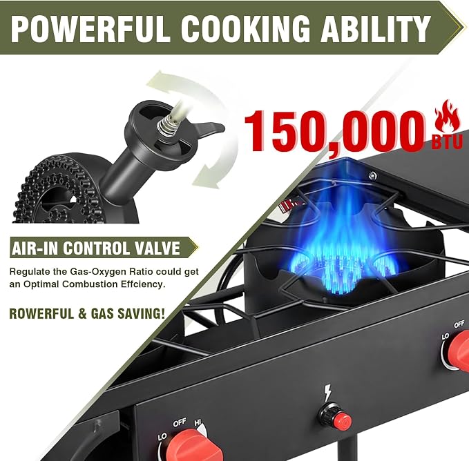 Stove-Auto Ignition+Side Shelves