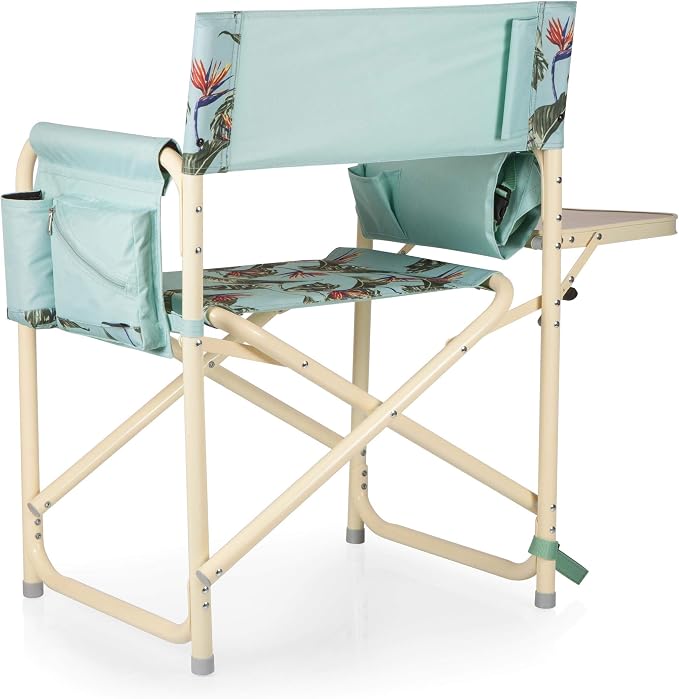 Tropical Foliage Pattern With Beige Accents