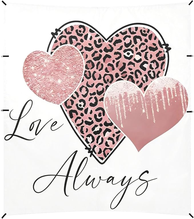 Leopard Print Love Always Heart