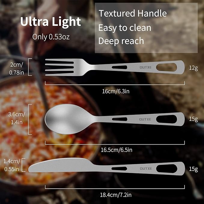 Knife Fork and Spoon Set