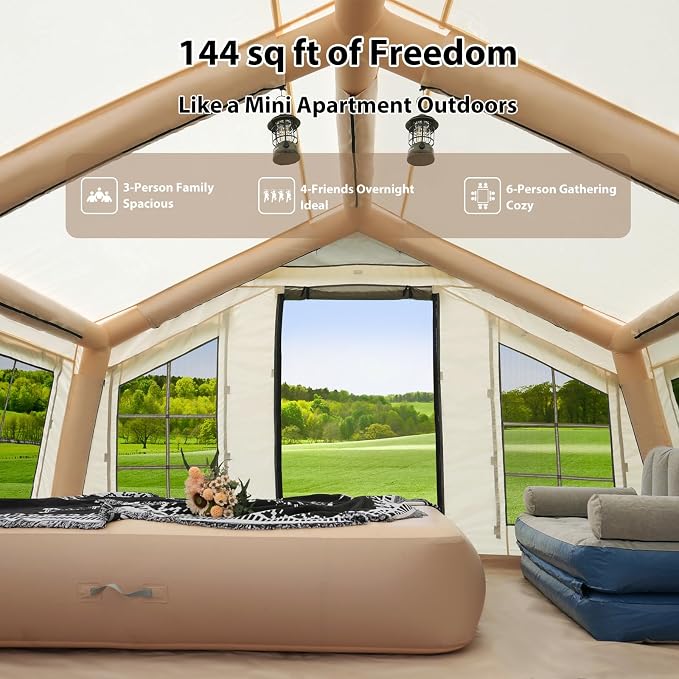 Light Beige-Dual-layer Doors