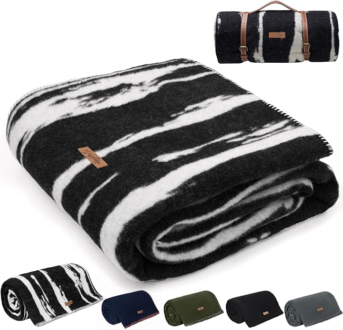 Black White Striped